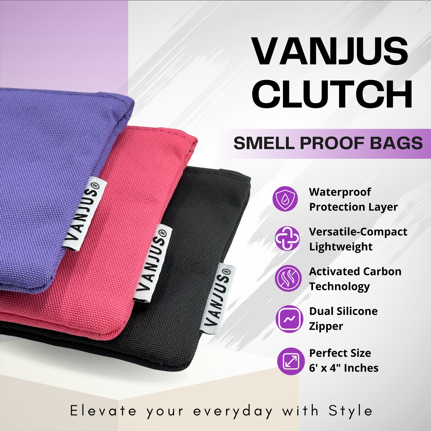 Smell Proof Clutch Small